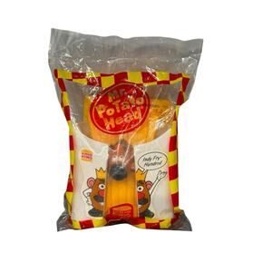 Vintage 1998 Burger King Kids Club Mr. Potatoe Head Speedster Toy NEW In Plastic